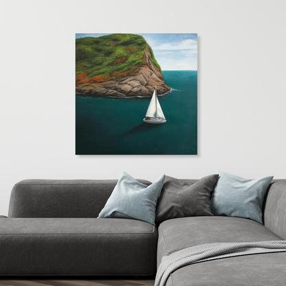 Blue Bedroom Hobbies Canvas - At Seda in Porto Venere Decor