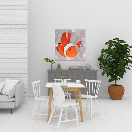 Clownfish Under the Sea Canvas - Exotic Aquatic Home Decor