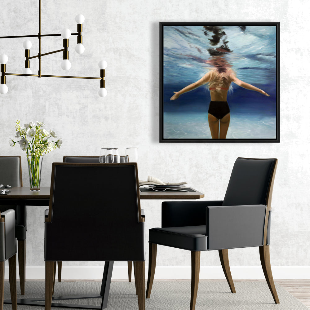 Sea Bedroom Scenic Canvas | Under the Sea Home Decor Art