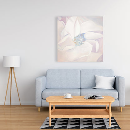 Delicacy Botanical Bedroom Blue Canvas | Home Decor Art