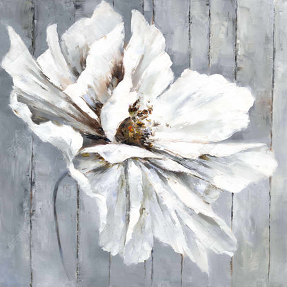 Floral & Botanical Bedroom Canvas | Flower on Wood Decor