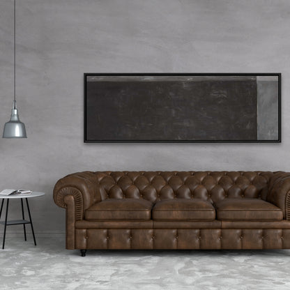 Four Shades of Gray | Industrial Bedroom Canvas Wall Art