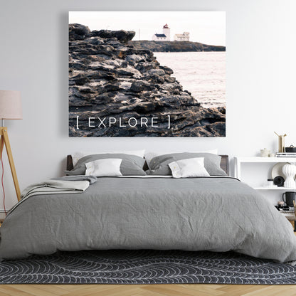 Explore Coastal Beach Canvas - Perfect Home Decor Addition