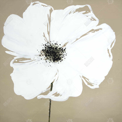 Abstract Color Splash Petals Flower Canvas - Home Decor Art