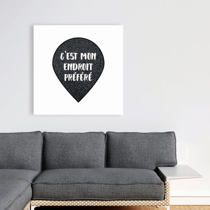 Toile Femme Contemporaine Blanche - C'est Mon Décor Préféré
