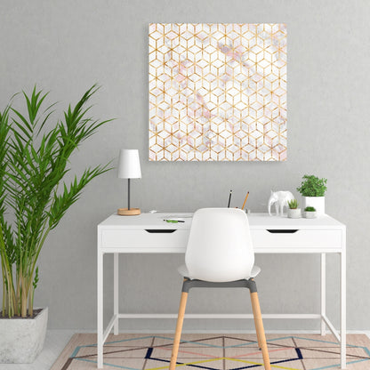 Symmetry Abstract Modern Canvas | Bedroom Wall Art Decor