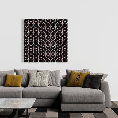 Symmetry Abstract Modern Pattern Canvas - Home Decor Art