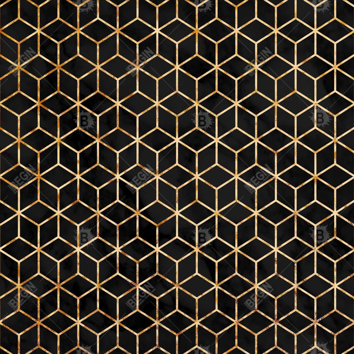 Symmetry Black Pattern Bedroom Canvas | Home Decor Wall Art