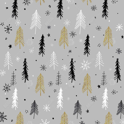 Toile encadrée motif sapin de Noël | Décoration d'intérieur