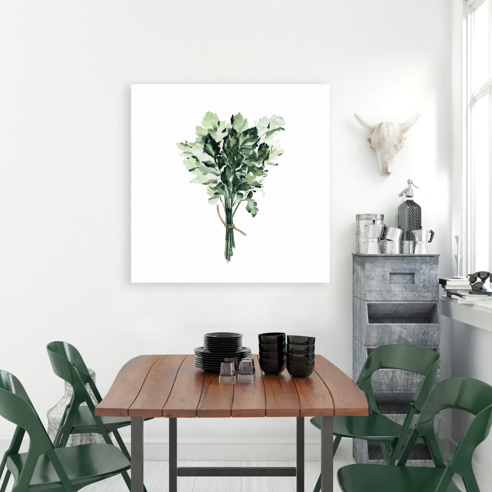 Toile « Tied Up Persil Bundle » | Décoration d'intérieur, décoration murale de cuisine