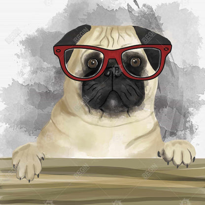 Geek Carlin Bedroom Animals Pets Canvas | Home Decor Art