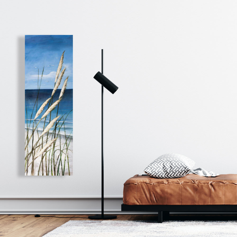 Contemporary Coastal Canvas - Wild Herbs in the Wind Decor