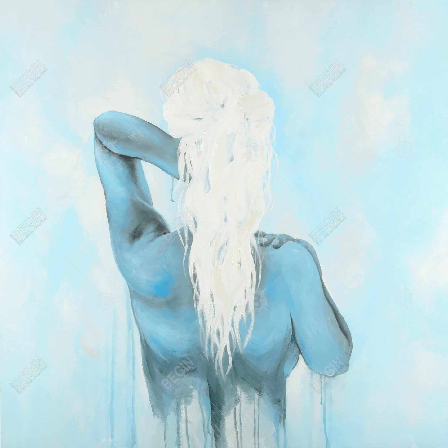 Dreamy Woman Canvas Art | Modern Beauty Home Decor