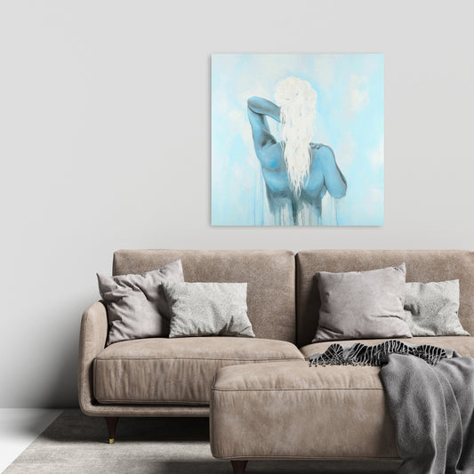 Dreamy Woman Canvas Art | Modern Beauty Home Decor