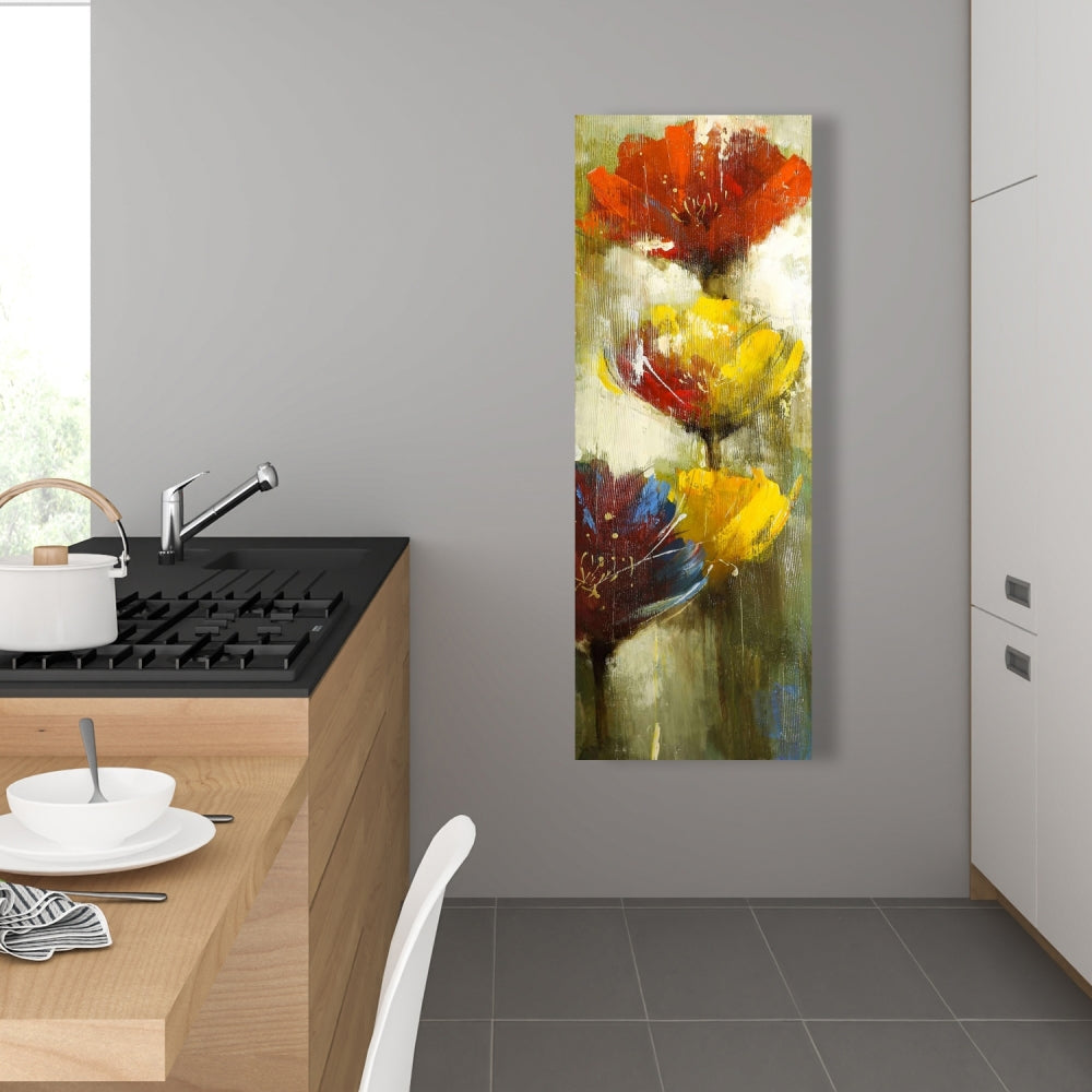 Orange & Yellow Flowers Canvas | Floral & Botanical Decor
