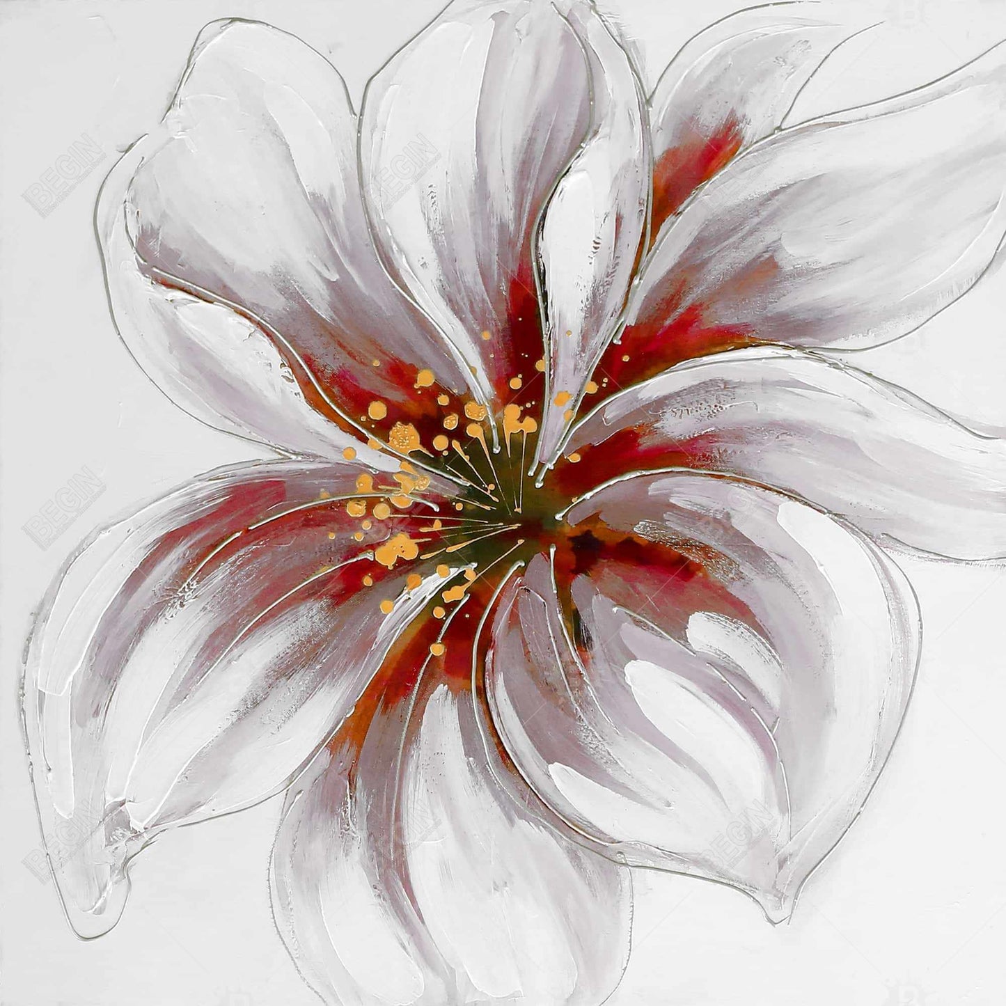 Resplendent Pink Orchid Framed Canvas - Botanical Home Decor