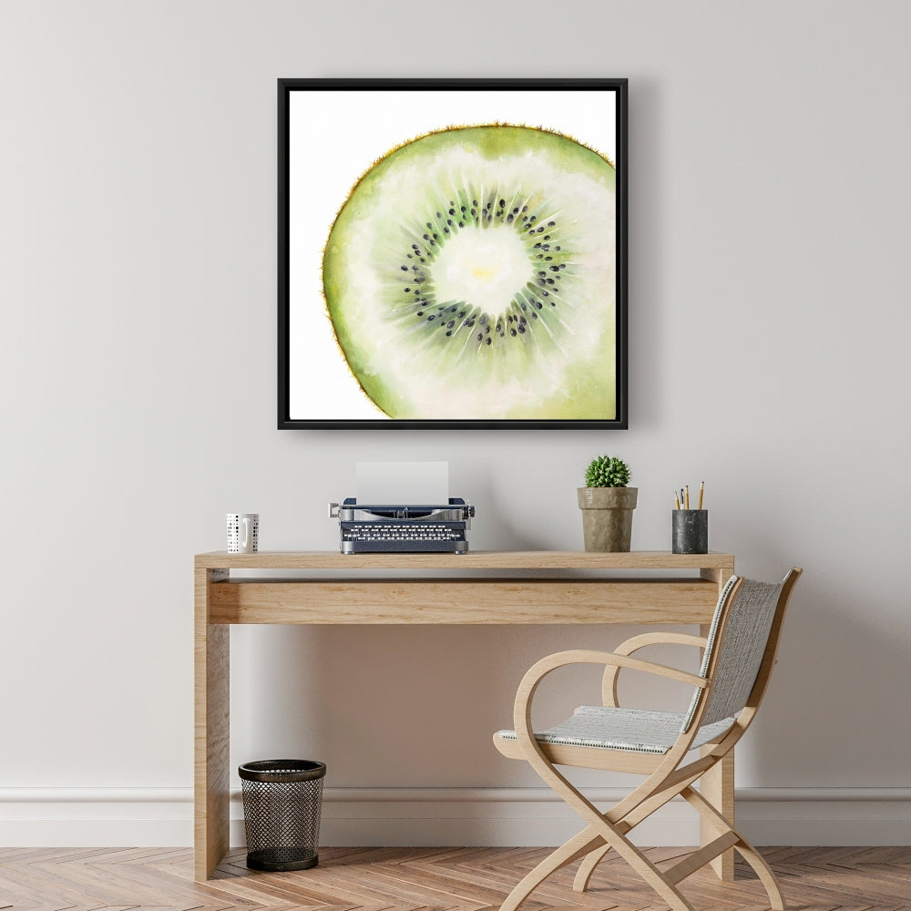 Toile de cuisine Green Gastronomie | Décoration d'intérieur en tranches de kiwi