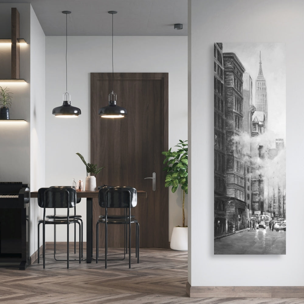 Morning in the Streets of New York City Canvas - Home Decor