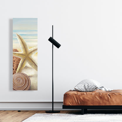 Starfish and Seashells Canvas | Contemporary Beach Decor