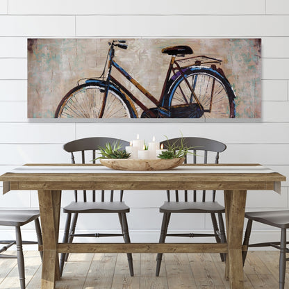 Industrial Bicycle Bedroom Bike Canvas | Sports Home Decor