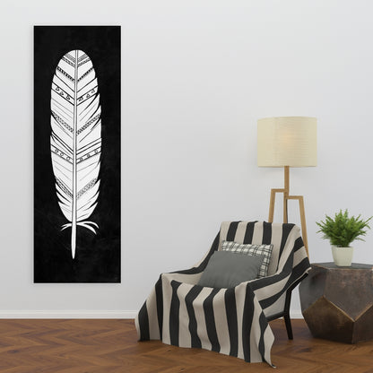 Toile à plumes amérindiennes | Décoration d'intérieur bohème
