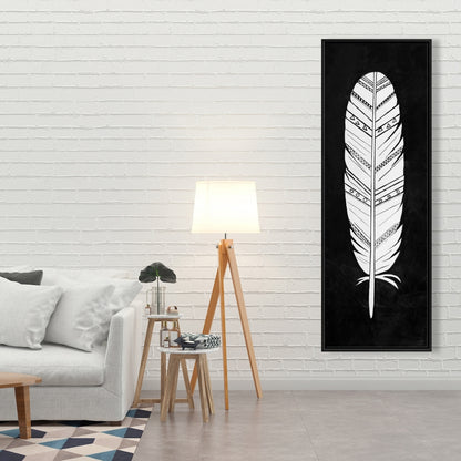 Bohemian Bedroom Animals Canvas | Native American Feather Decor