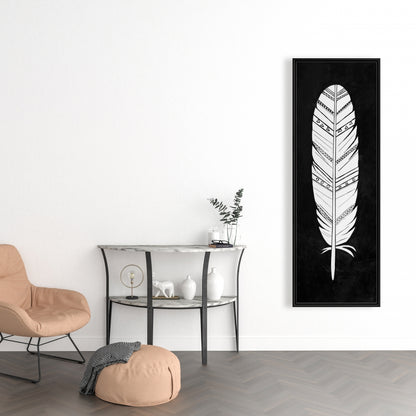 Bohemian Bedroom Animals Canvas | Native American Feather Decor