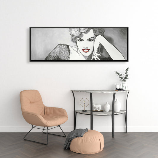 Toile vintage Marilyn Monroe | Décoration de chambre romantique