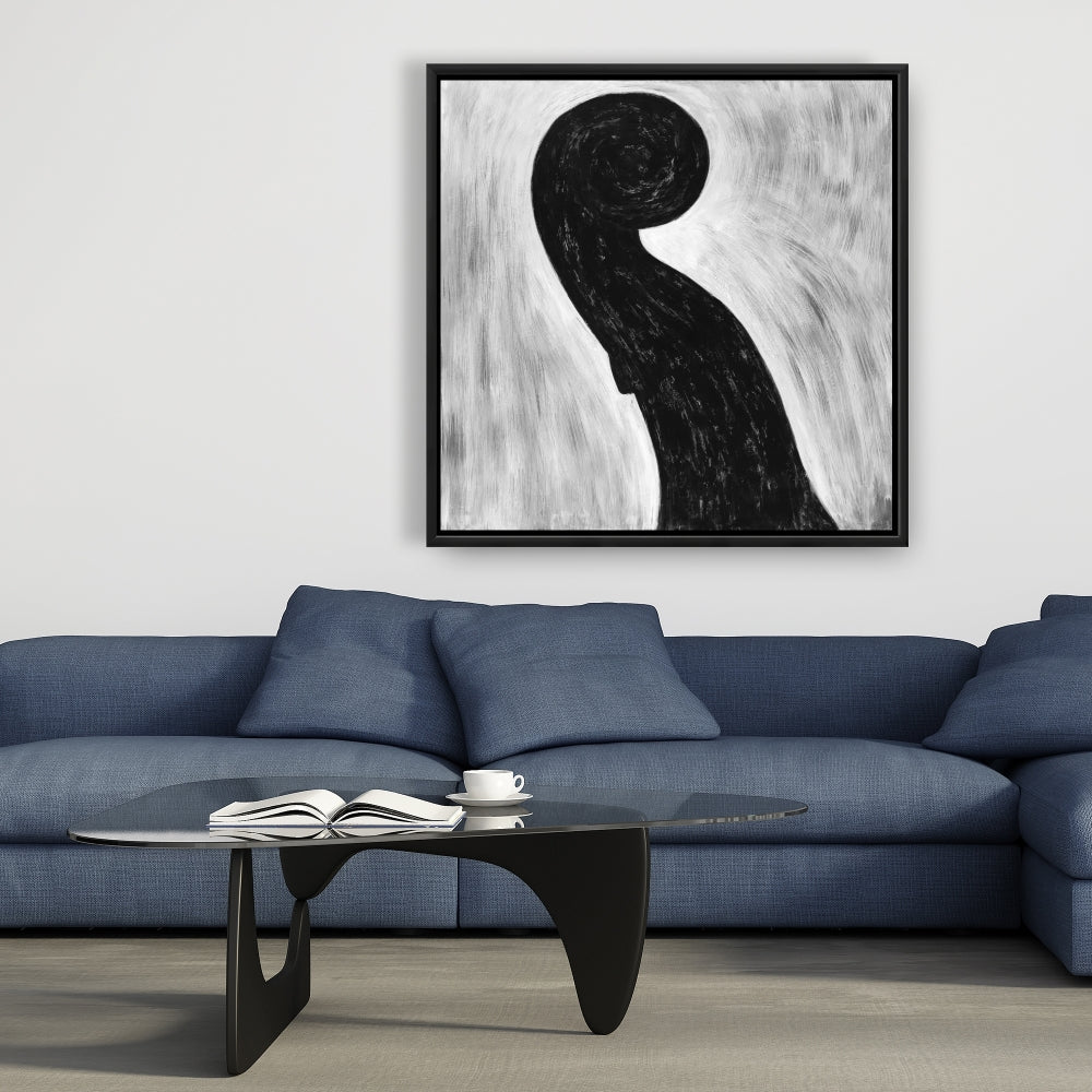 Toile encadrée « Violon à volutes » | Décoration musicale pour le salon