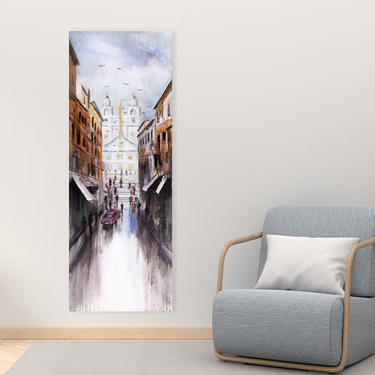 Historic Place Cities Bedroom Canvas - Contemporary Home Decor