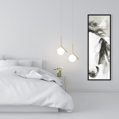 Beautiful Abstract Horse Canvas | Minimalist Bedroom Decor