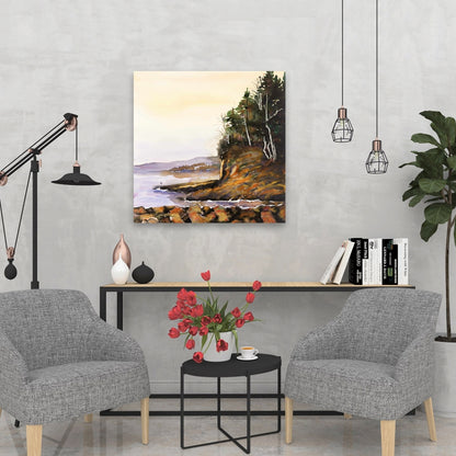 Peaceful Lake Canvas | Landscapes Trees Home Decor Art