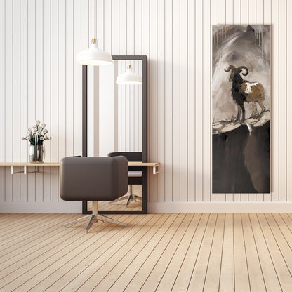 Farm Animals Canvas - Abstract Proud Aeries Home Decor Art