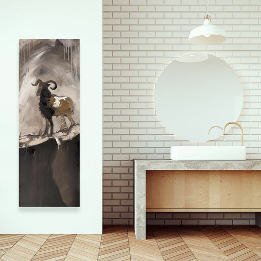 Farm Animals Canvas - Abstract Proud Aeries Home Decor Art