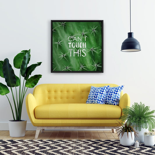 Impossible de toucher cette toile botanique exotique | Décoration de salon