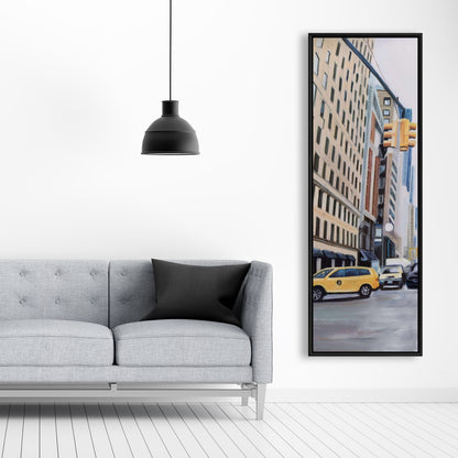 Toile grise pour salon – Voyage à New York | Décoration d'intérieur