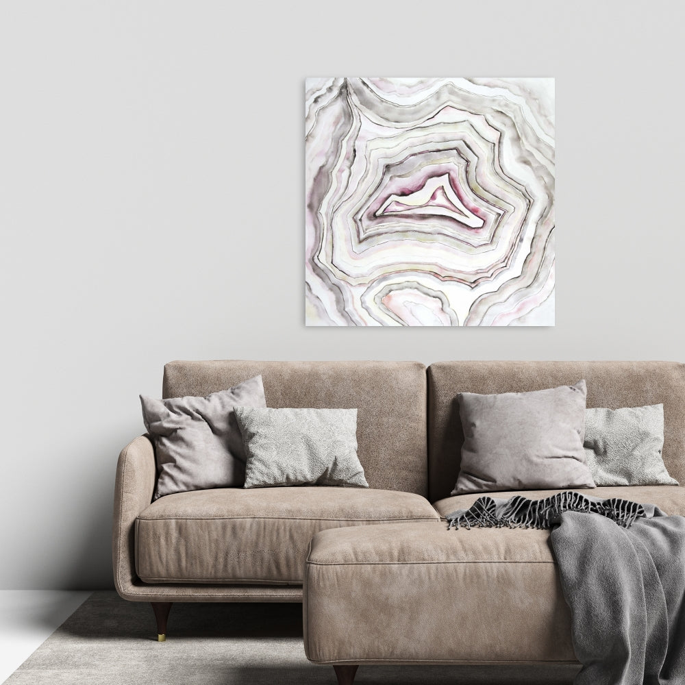 Spiritual Bedroom Wall Art | Geode Canvas Home Decor