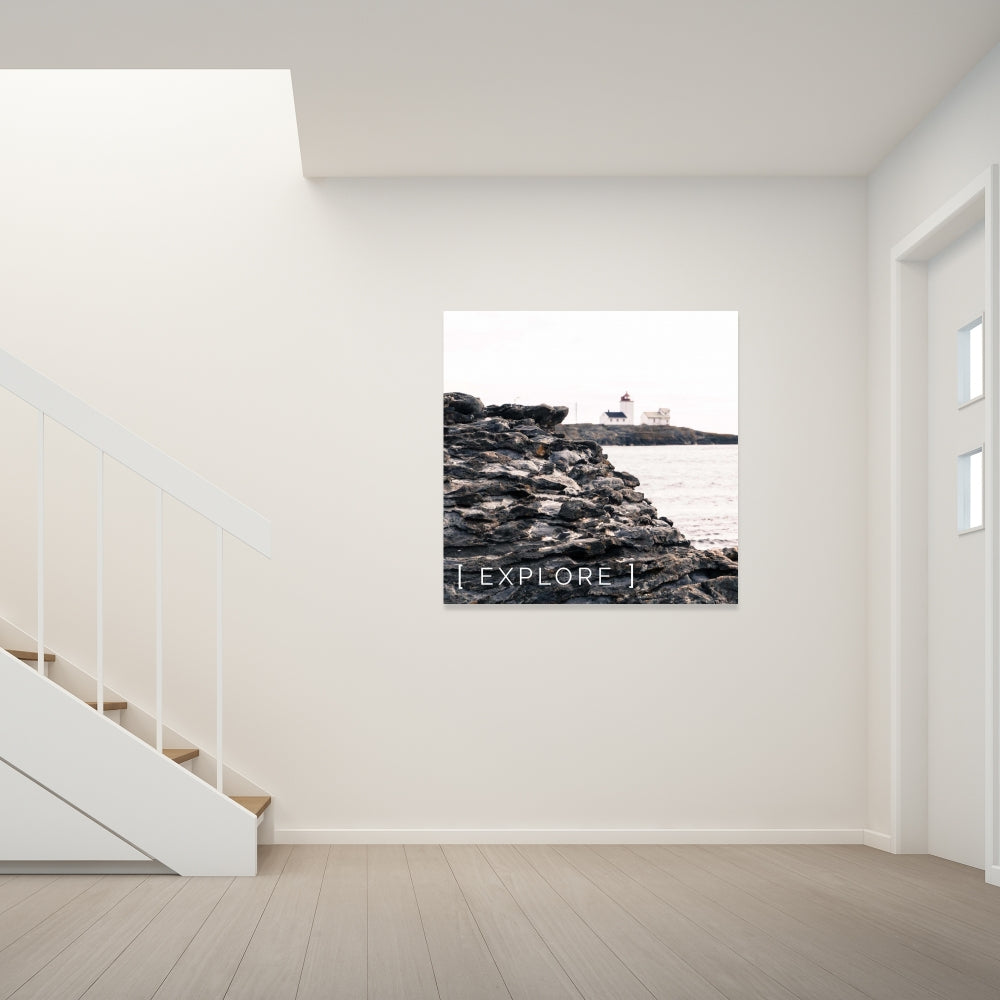 Explore Coastal Beach Canvas - Perfect Home Decor Addition
