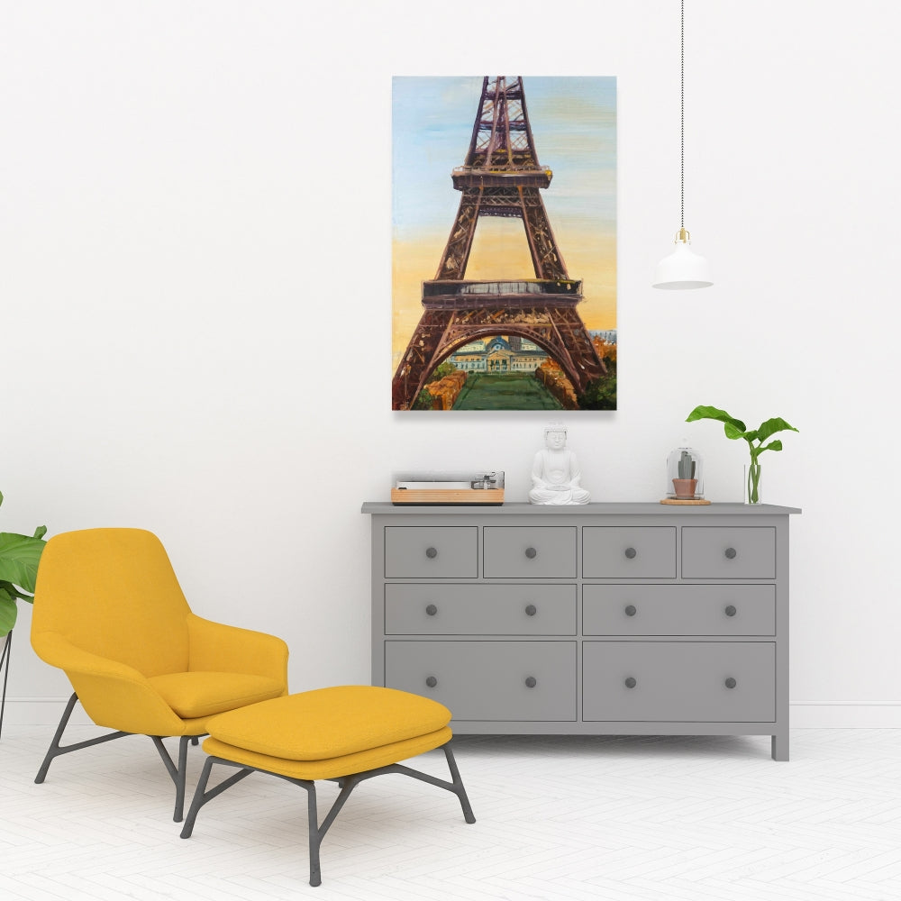 Tour Eiffel par Dawn Canvas | Décoration de chambre contemporaine