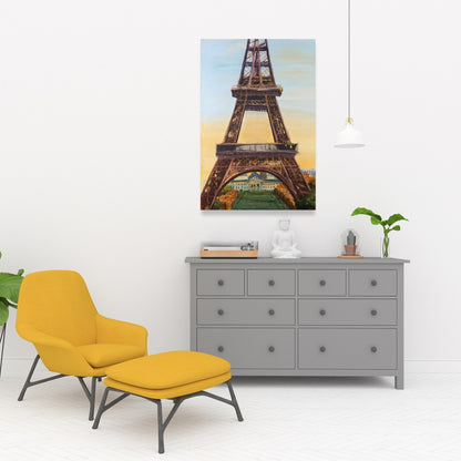 Tour Eiffel par Dawn Canvas | Décoration de chambre contemporaine