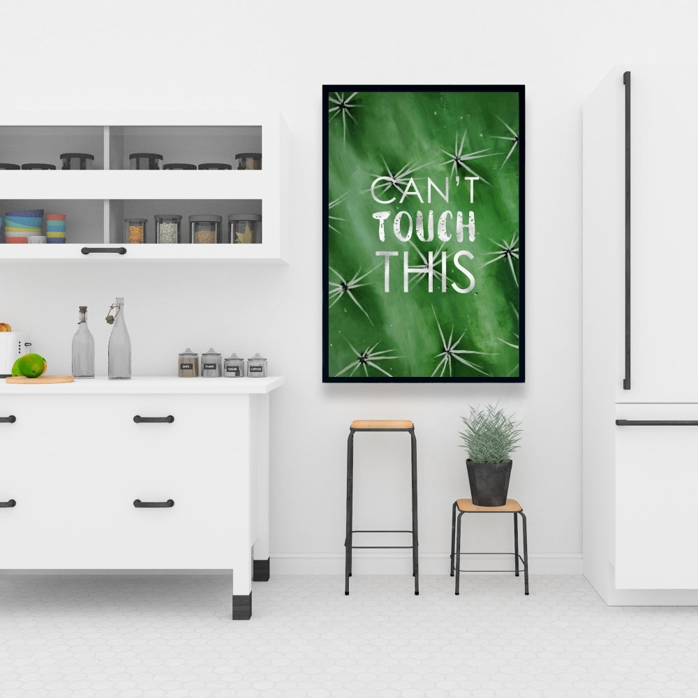 Impossible de toucher cette toile botanique exotique | Décoration de salon