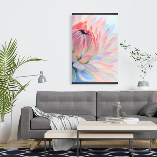 Lotus Pastel Flower Exotic Magnetic Canvas | Home Decor