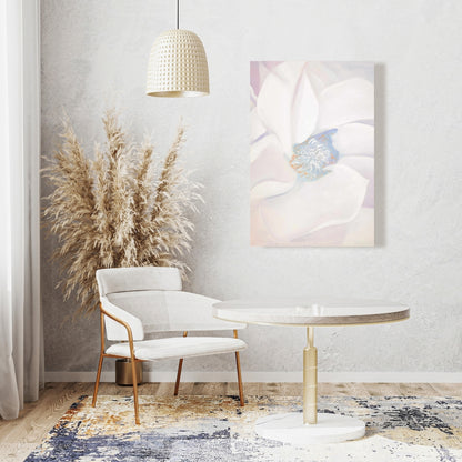 Delicacy Botanical Bedroom Blue Canvas | Home Decor Art