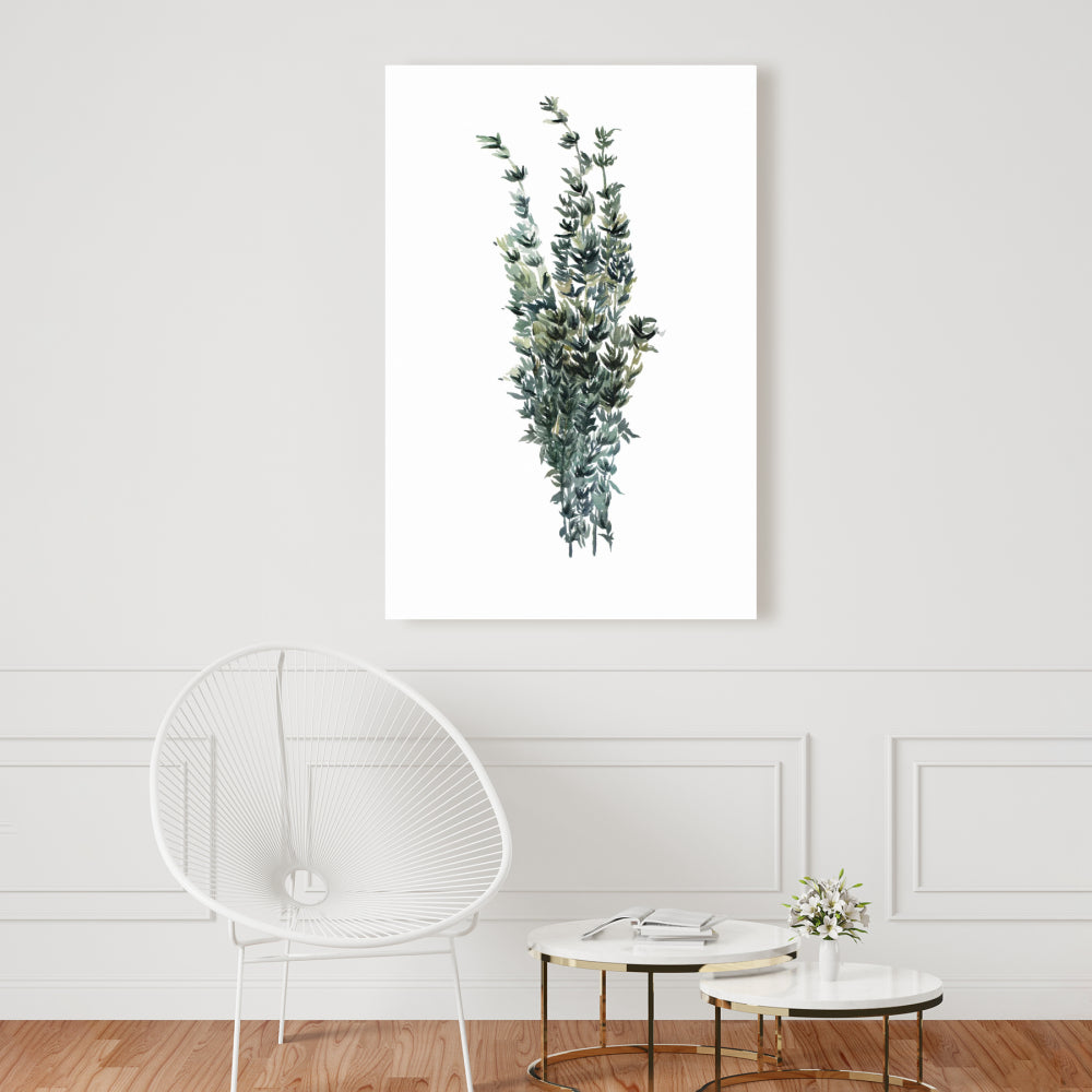 Thyme Leaves Bundle Canvas | Kitchen Decor Art Print