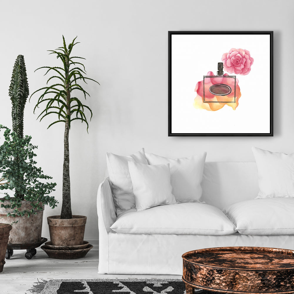 Toile encadrée « Fleurs parfumées » | Décoration d'intérieur