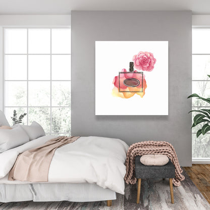 Sweet Fragrance Romantic Canvas | Bedroom Flowers Home Decor