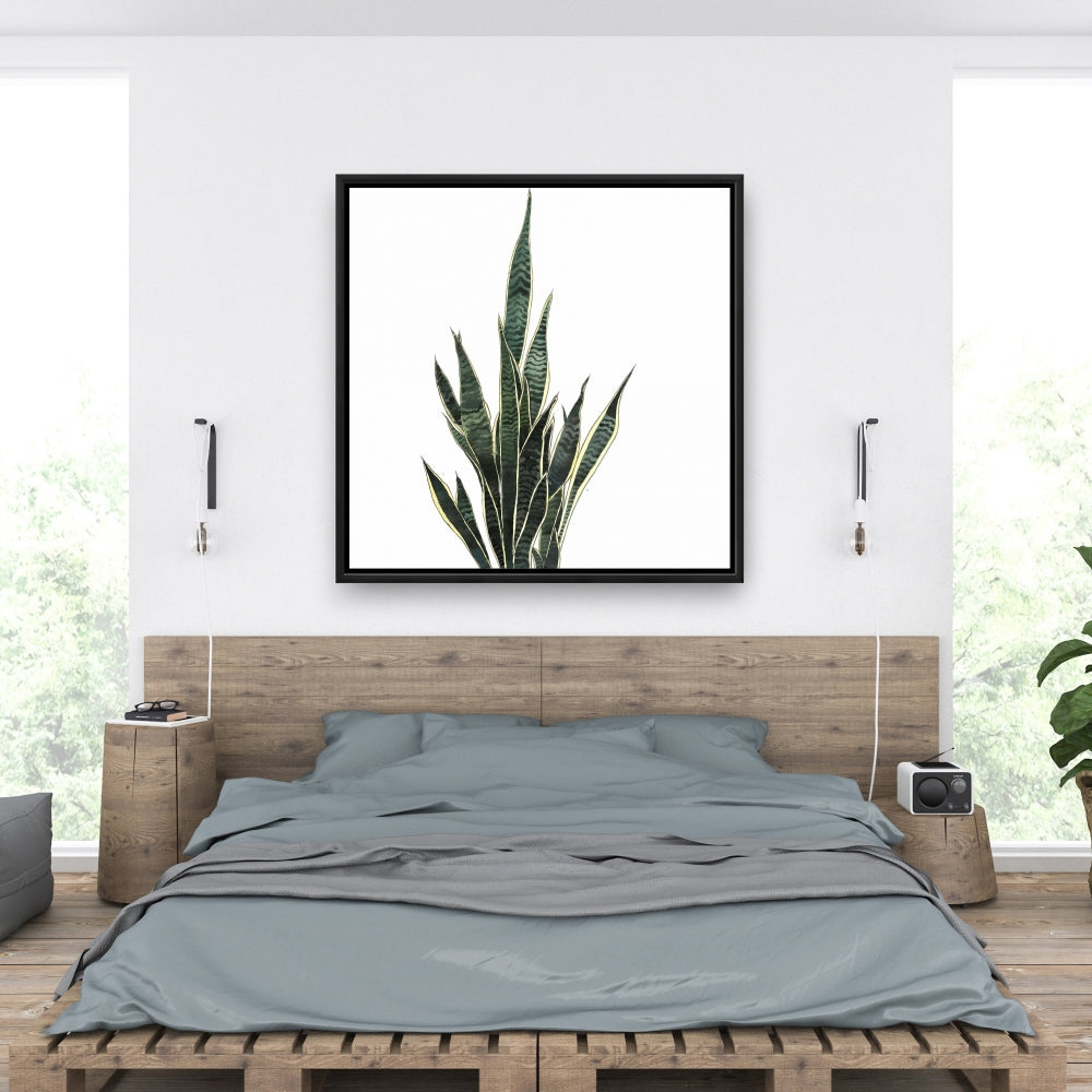 Toile botanique « Serpent » – Décoration murale exotique