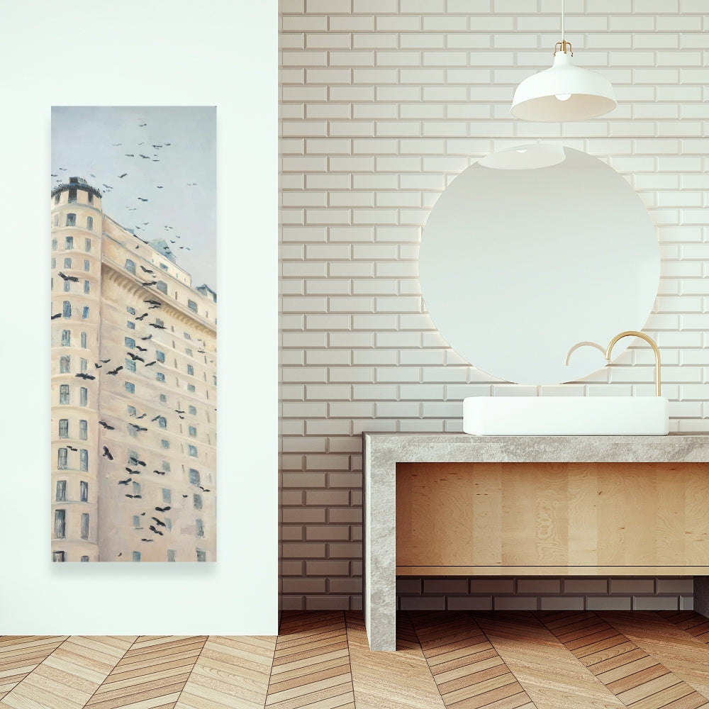 Birds Flying Canvas | Contemporary Bedroom Wall Art Decor