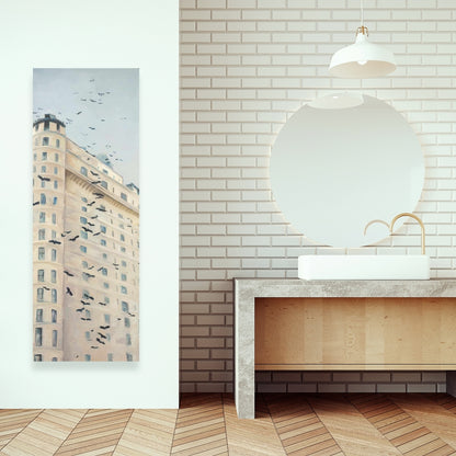 Birds Flying Canvas | Contemporary Bedroom Wall Art Decor