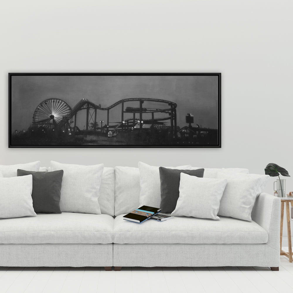 Toile encadrée Parc d'attractions - Loisirs et décoration pour la maison